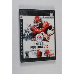 NCAA Football 10 (PS3 Sony PlayStation 3, 2009) Authentic game, tested/works